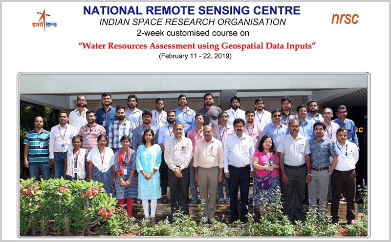 WATER RESOURCES ASSESSMENT USING GEOSPATIAL DATA INPUTS